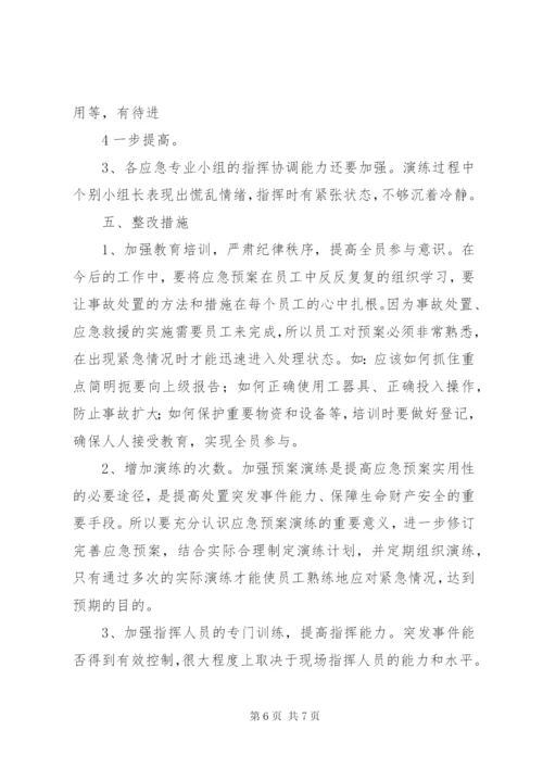 锌厂尾矿库突发事故应急救援演练总结.docx