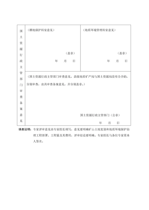 矿山土地复垦与地质环境保护治理方案编制内容及附件.docx