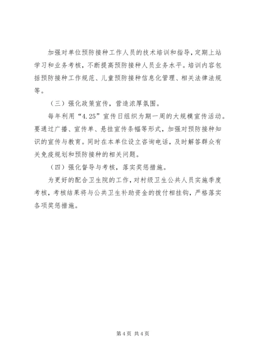 预防接种实施方案.docx