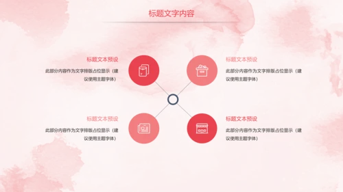 唯美粉红关爱女性乳腺健康女性健康PPT模板