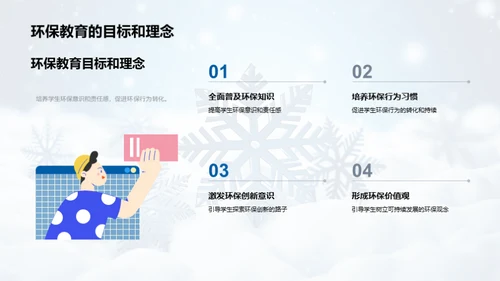 大雪节气与环保教育