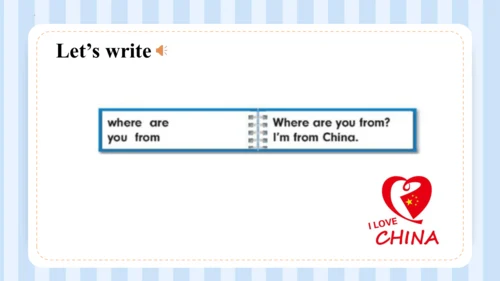 Unit 1  We have new friends Lesson 3 - Lesson 4 课件