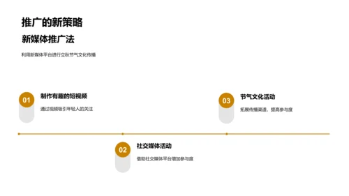 立秋文化新传播PPT模板