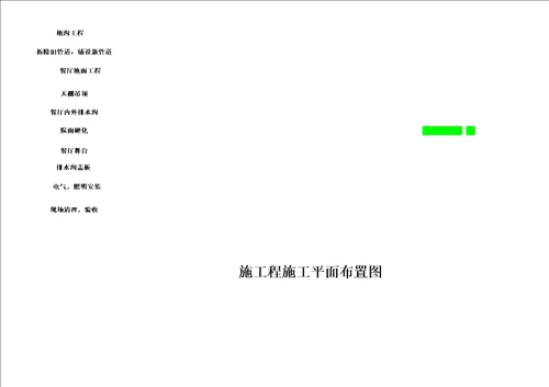 施工进度图和平面图汇总