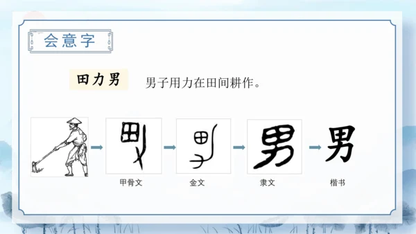 识字9《日月明》（教学课件）