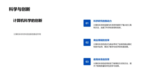 高中计算机科学概览PPT模板