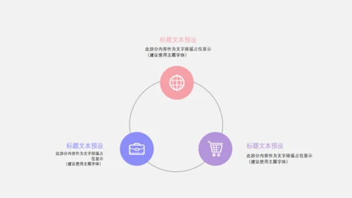 品牌宣传礼物创意通用PPT模板