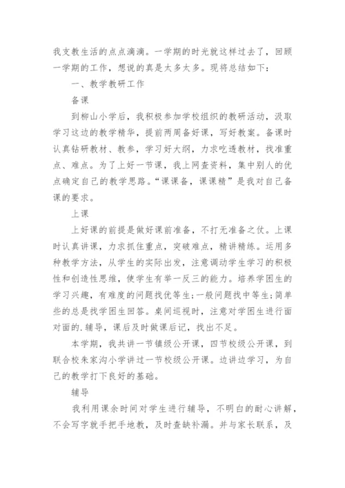 交流教师工作总结.docx