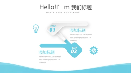 蓝色简约医疗主科医生工作汇报动态PPT