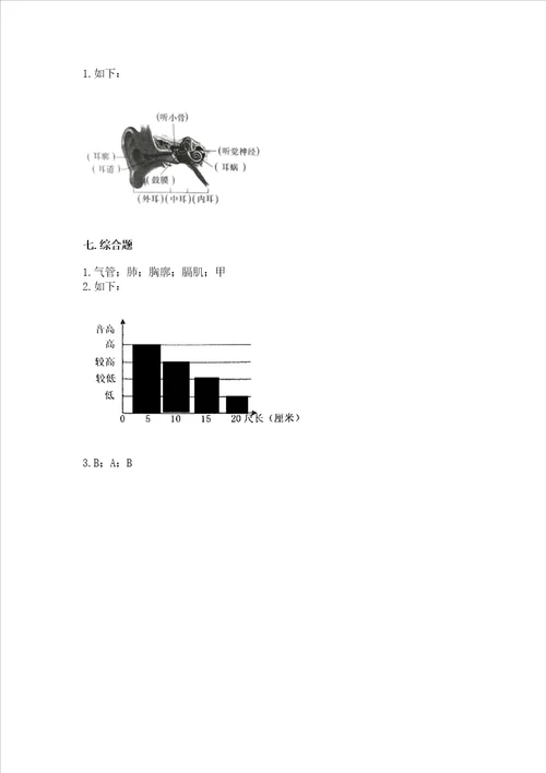 2022教科版四年级上册科学期末测试卷精品实用