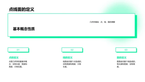 几何学应用探析PPT模板