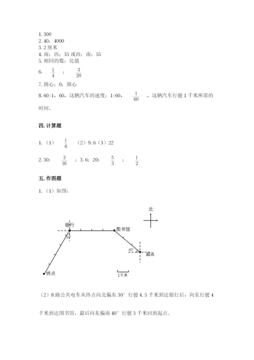 人教版六年级上册数学期末测试卷精品（典型题）.docx