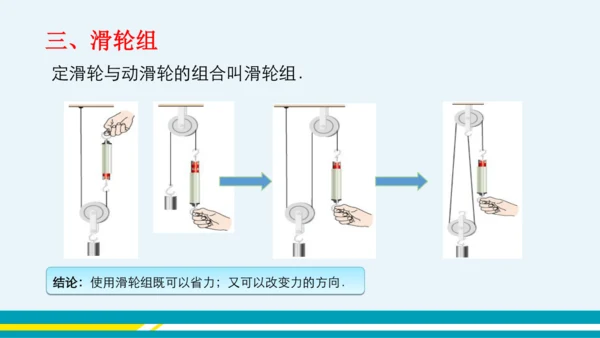 第12章简单机械第2节滑轮  教学课件 --人教版中学物理八年级（下）