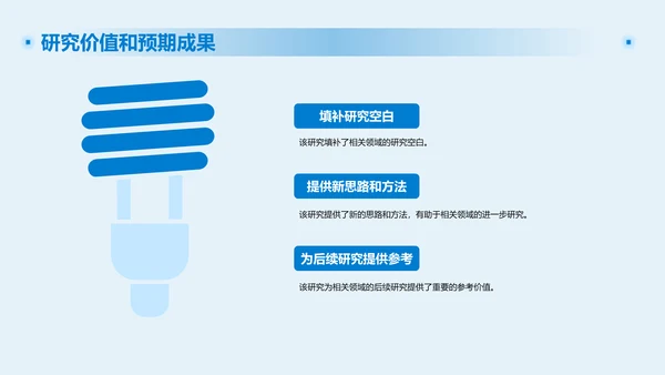 蓝色现代山东商务职业学院毕业答辩PPT模板