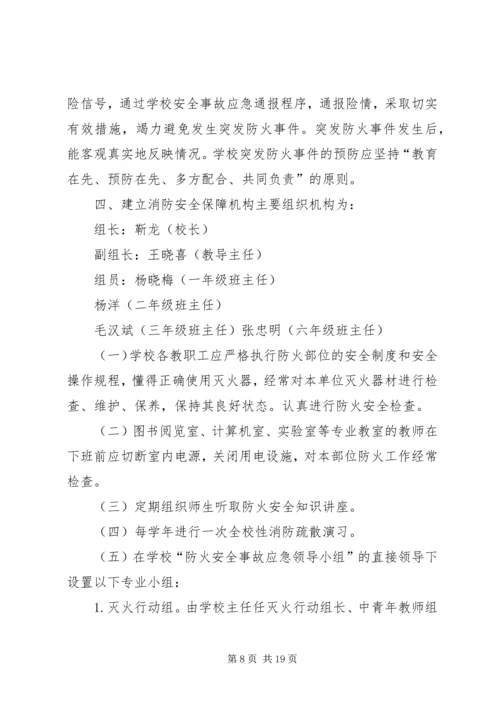 防火安全应急预案.docx