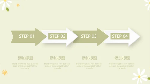 绿色小清新孕期心理保健动态PPT