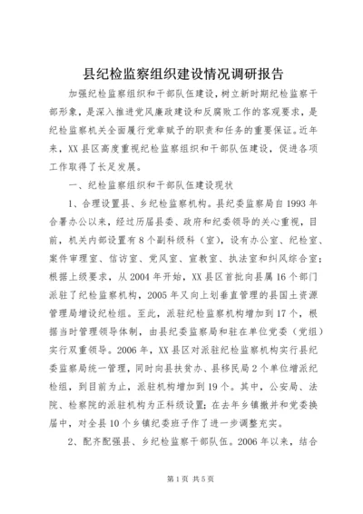 县纪检监察组织建设情况调研报告 (4).docx