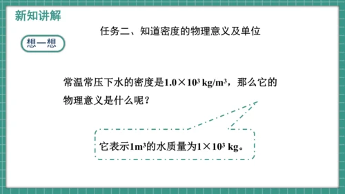 人教版物理八年级上册6.2《密度》课件（34页ppt）