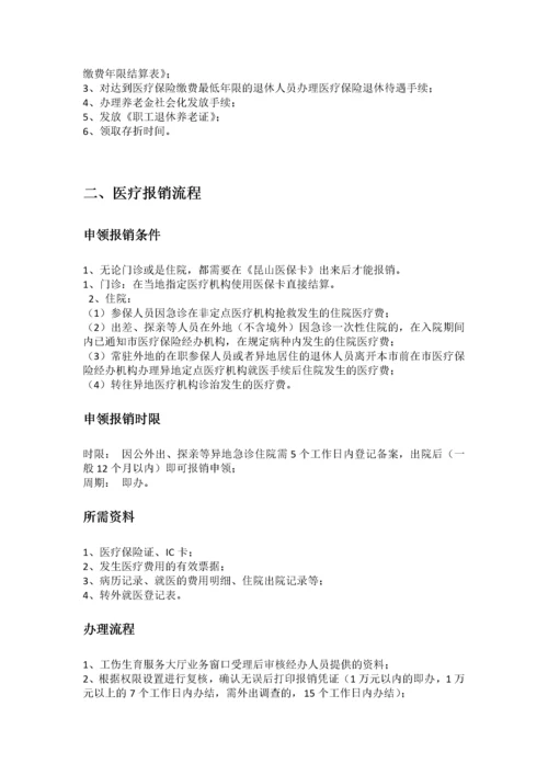 昆山市五险一金办事指南.docx