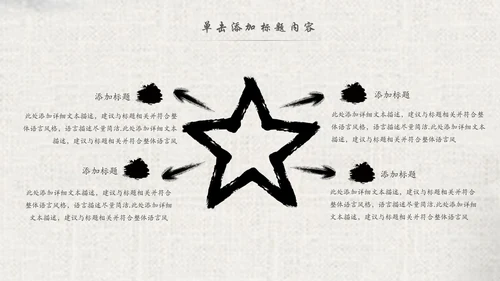中国风水墨古典读书分享书香中国梦PPT模板