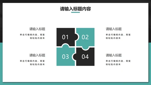 简约经典商务工作汇报PPT模板