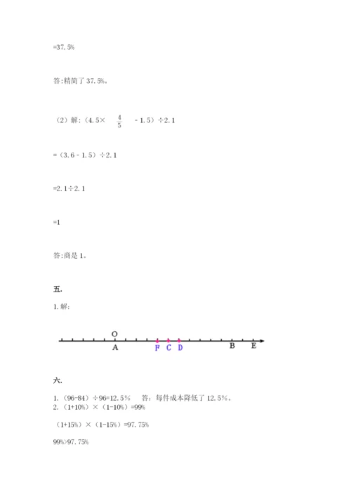 小升初数学综合模拟试卷新版.docx