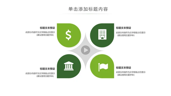 绿色出行新能源汽车环保低碳动态PPT模板