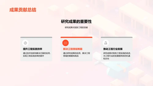 硕士工程研究答辩PPT模板