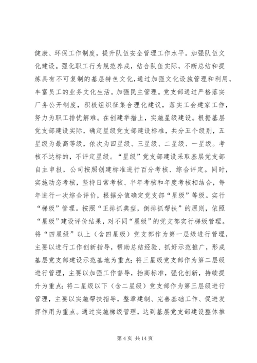 石油系统：基层党建工作经验材料 (2).docx