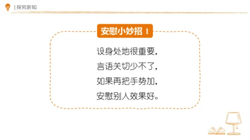 统编版语文四年级上册 第六单元  口语交际：安慰  课件