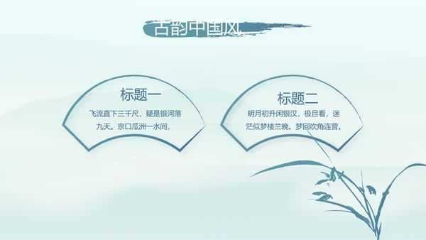 端午节中国风主题工作总结汇报动态PPT模板