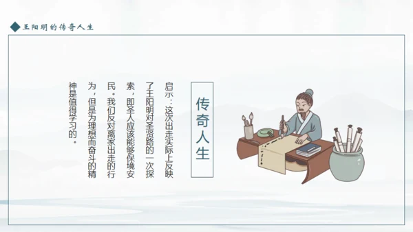 王阳明心学介绍课件通用PPT模板