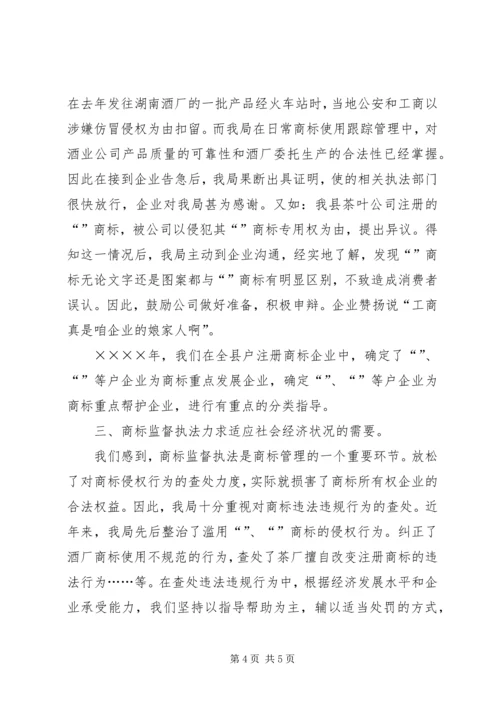 商标监管工作情况汇报 (5).docx