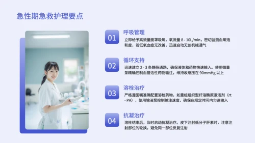 紫色简约风个案护理报告PPT