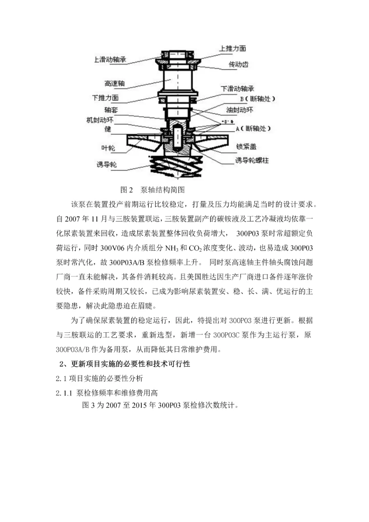 中压碳酸盐溶液泵(300p03c)更新项目建议书.docx