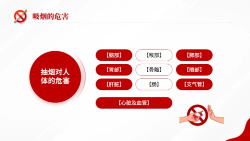 世界无烟日，戒烟通用PPT模板