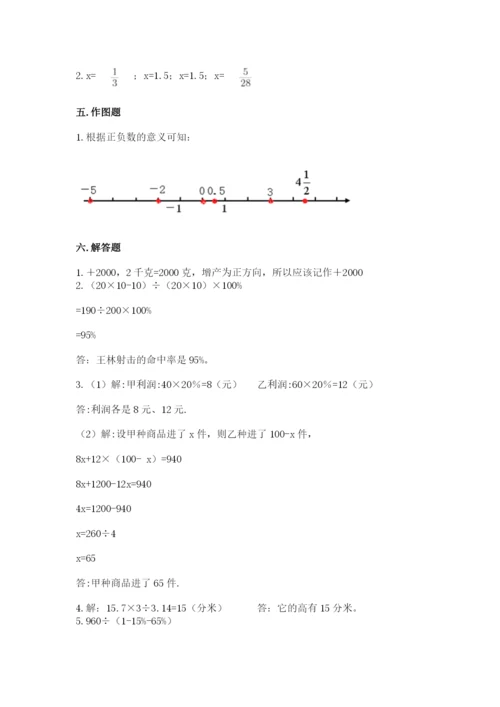 小升初数学期末测试卷【网校专用】.docx