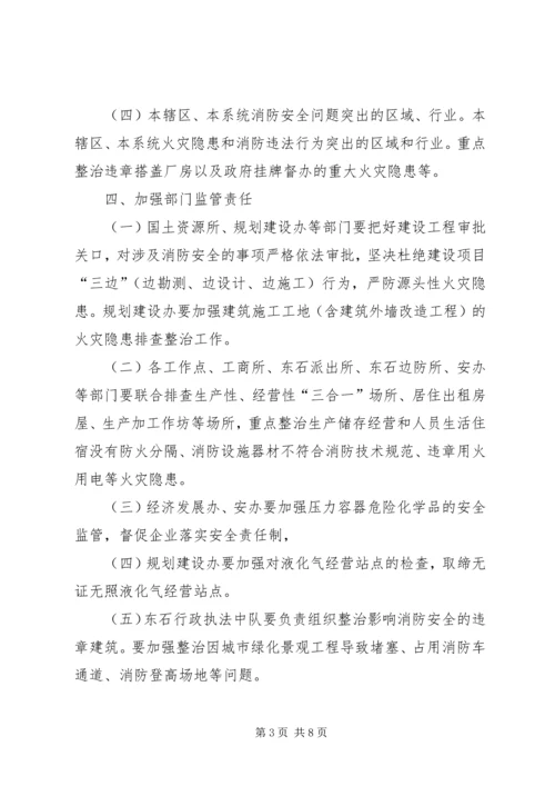 乡镇消防安全隐患排查工作方案.docx