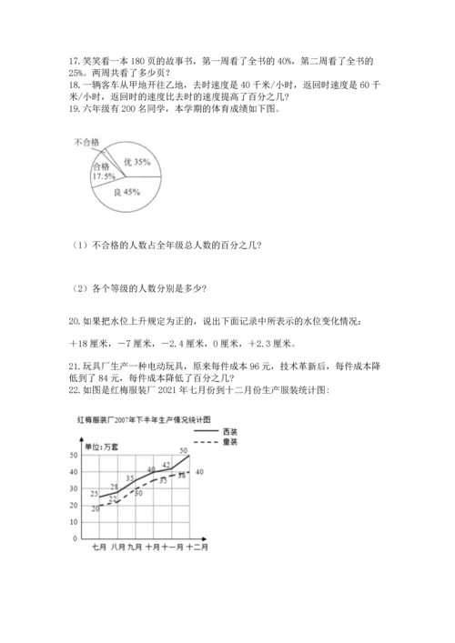 六年级小升初数学解决问题50道附参考答案【实用】.docx