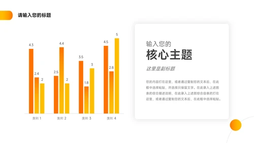 金黄企业商业计划书PPT模板