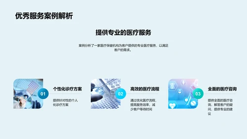 医保服务优化讲座PPT模板