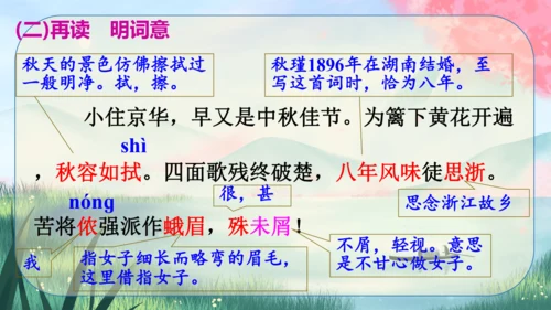 12 词四首《满江红(小住京华)》课件