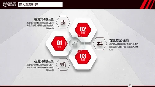 顺丰速运快递通用PPT模板