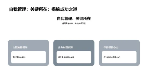 备考路上 我们共同前行