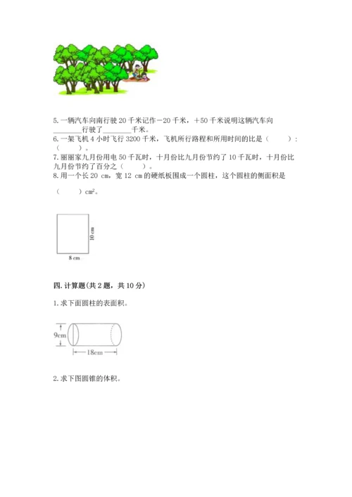 六年级下册数学 期末测试卷精品【必刷】.docx