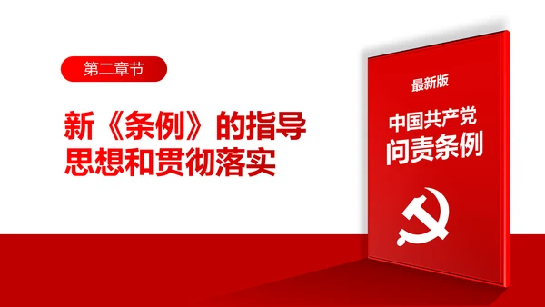 中国共产党问责条例学习解读PPT