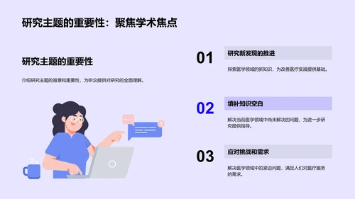医学研究开题报告PPT模板