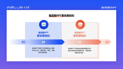 简约风并列关系2项PPT图文页