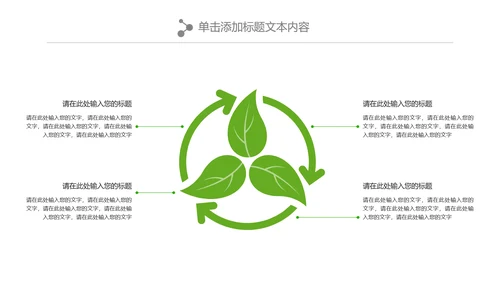 绿色森林植树造林林业木材园林绿化PPT