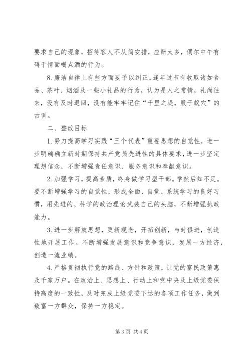 乡镇镇长整改措施.docx